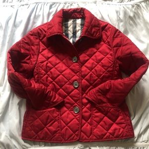 Burberry kids jacket size 4